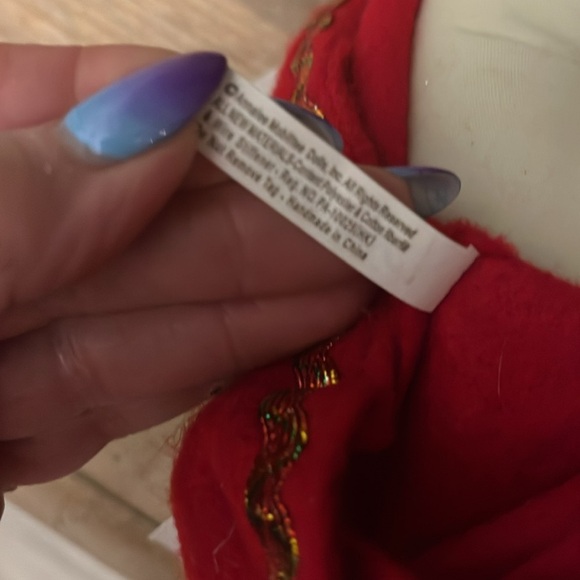 Annalee Mrs. Santa Baking Gingerbread Cookbook 13” Christmas Holiday - Picture 11 of 11